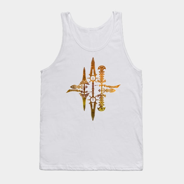 Zidane Swords Tank Top by HyperTwenty